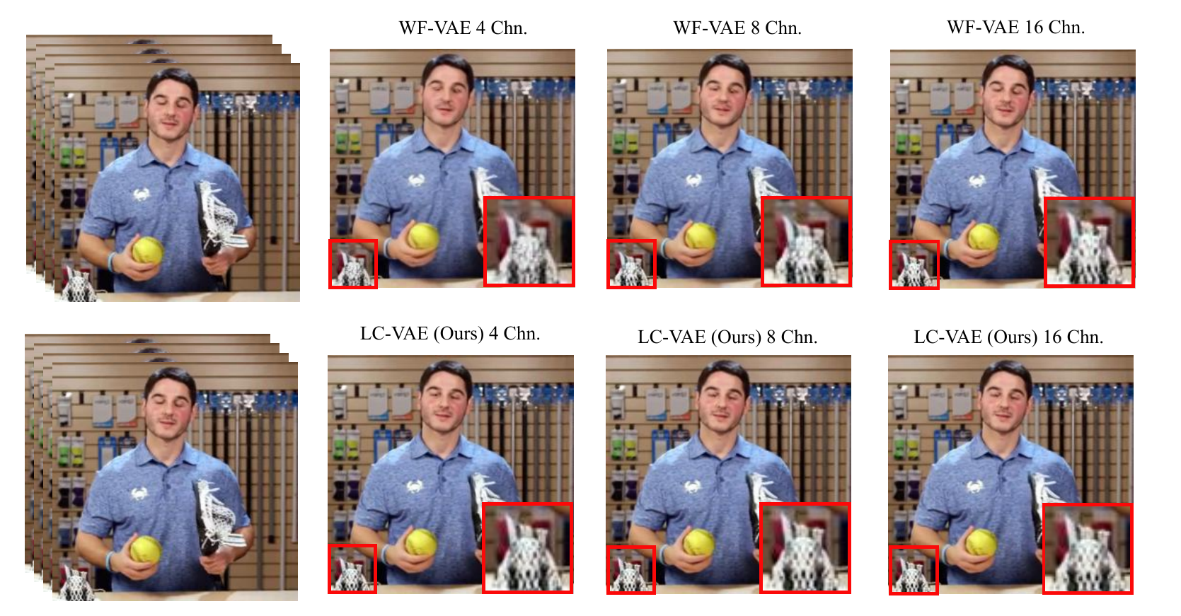 Qualitative reconstruction comparison